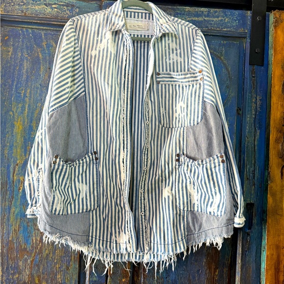 Free people we the free shacket sz M - Picture 1 of 4